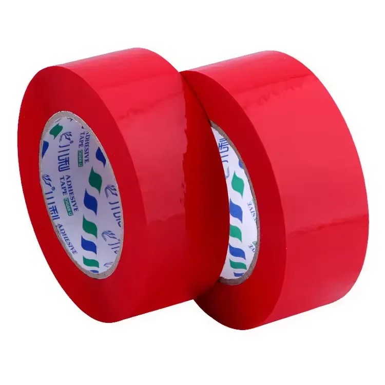 45mm 160m Sticky Adhesive Color Bopp Tape PVC Film PVC Electrical Insutation Tape For Carton Packaging