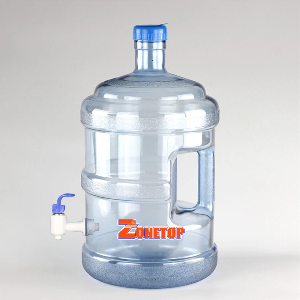100% New Material 18 Ltr 18.9 Ltr 19 Liter 20 Litre 19l 20l 20kg 5Gallon 5 Gallon Water Bucket with Faucet