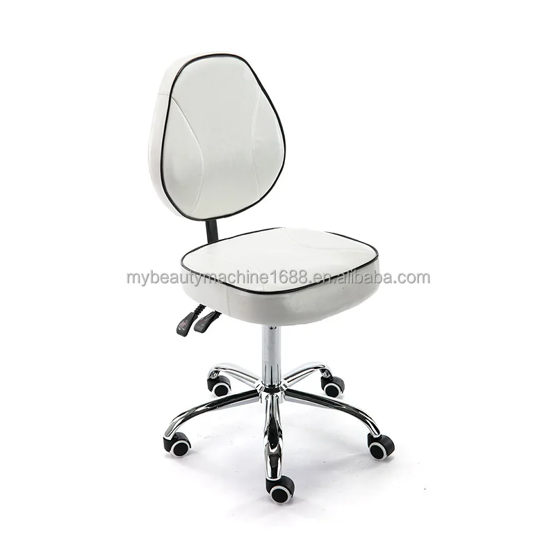 Professional Portable Rolling Salon Stool Chair with Wheels Massage Spa Hair Cutting Stools Beauty Chair