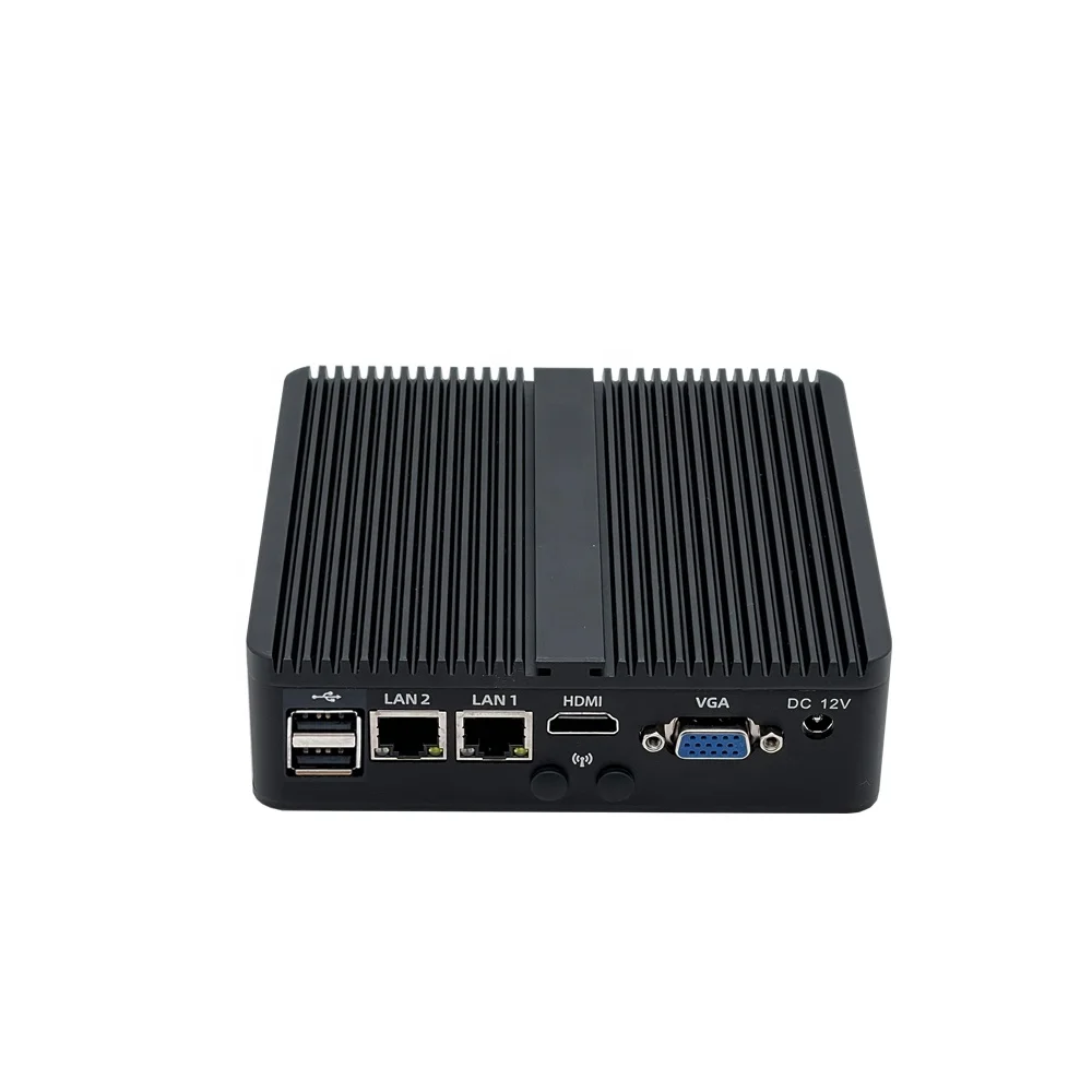 Micro pc  RS232   VGA LAN mini pc Aluminum slim boxpc