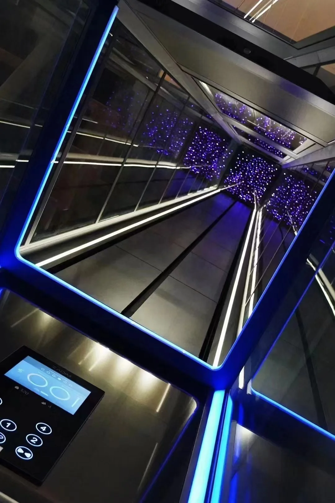 Traction drive passenger elevator/630kg mrl 4 6 person large load residential office commercial home elevator lift