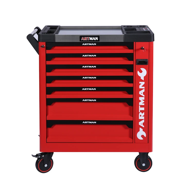 CD-3307pro heavy duty garage tool cabinet with tools and  toolbox with 7 drawers tools set box
