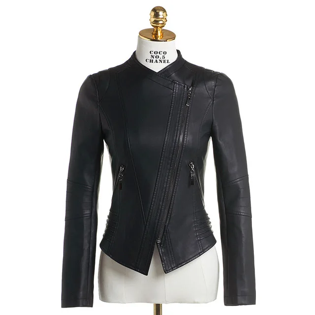 2021 New Fashion Jacket Women Bomber Jacket Women Motor Leather Jacket Women