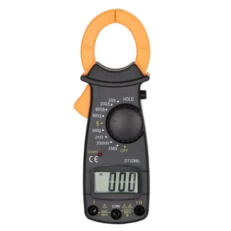 Backlight display Clamp meter DT3266L digital meter clamp tester amp meter