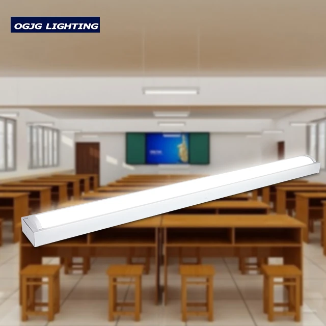 OGJG 100-277v 4ft 30w CCT adjustable narrow batten fixture LED dimmable linear strip lights