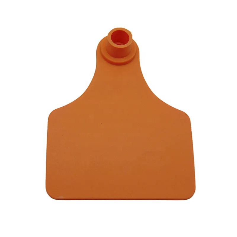 Cattle Ear Tags Blank Livestock Identification Ear Tag For Cow Beef Cattle Yaks Horses Donkeys Deer Camels Farm Equipment Orange