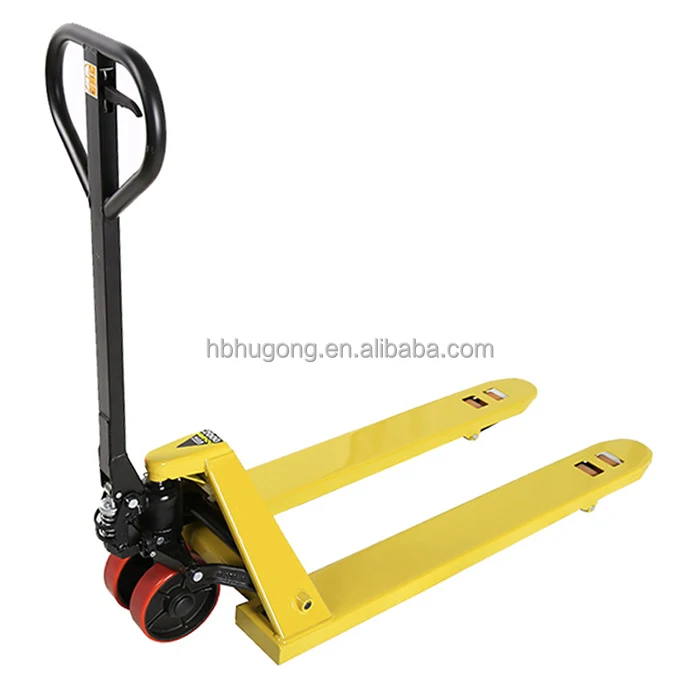 high lift scale all terrain manual battery hand truck electric pallet jack