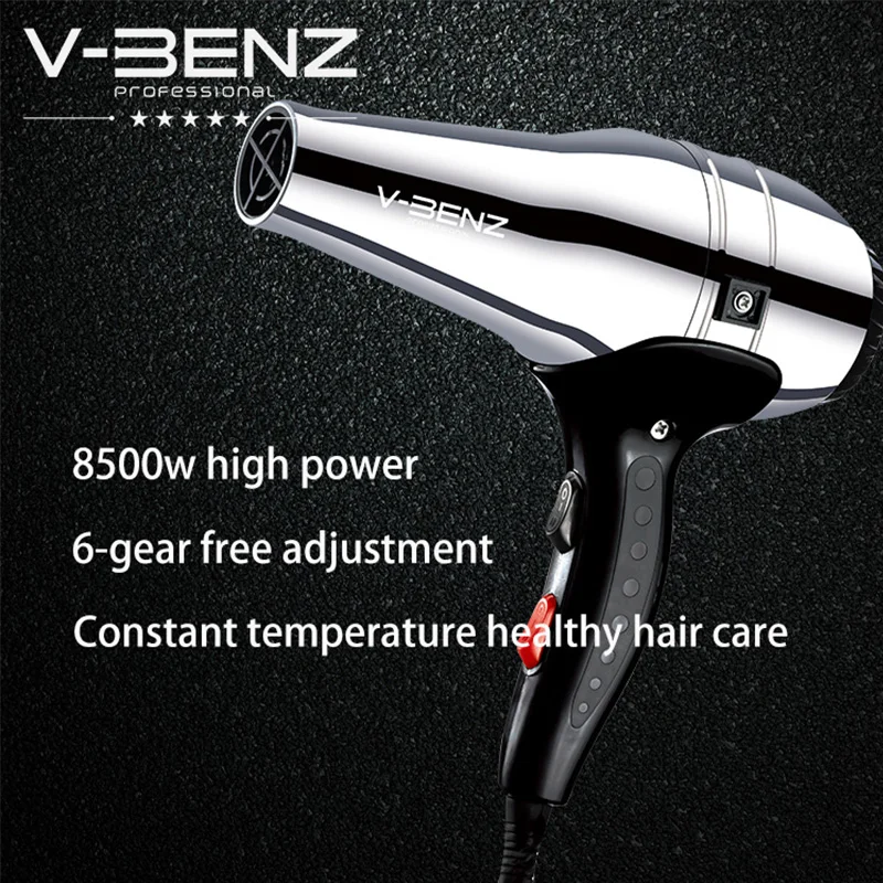 New Design Adjustable Hot And Cold Air Hair Dryer Professional Salon Powerful Hair Dryer With Accessories