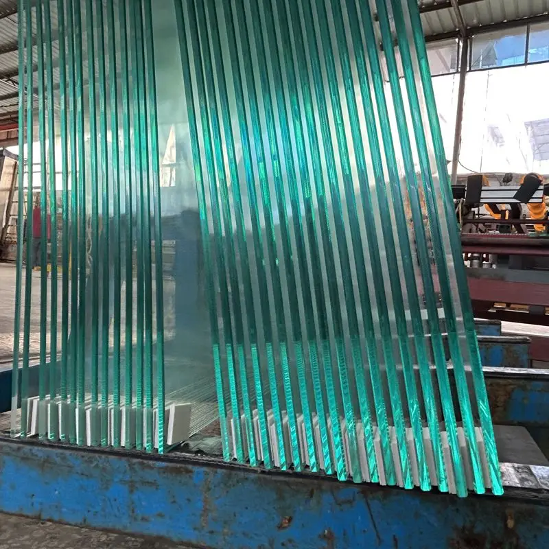 Sliding hotel shower modern bathroom shower rooms vidrio clear tempered glass flat glass Spain