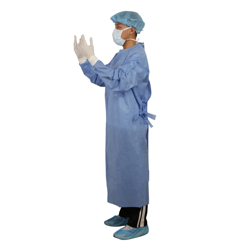 Guangzhou Fuzelong Hospital Disposable Gown SMS SMMS Sterile Surgical Gown