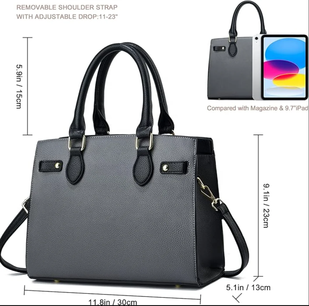 Ladies Fashion Bags Purses High Quality Leather Handbag Tote Leather Hand Bag Luxury Class Woman Handbags