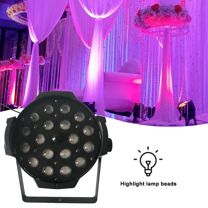 Grace 18x12w RgbwaUv 6IN1 Washing Par Light Indoor LED Zoom Par