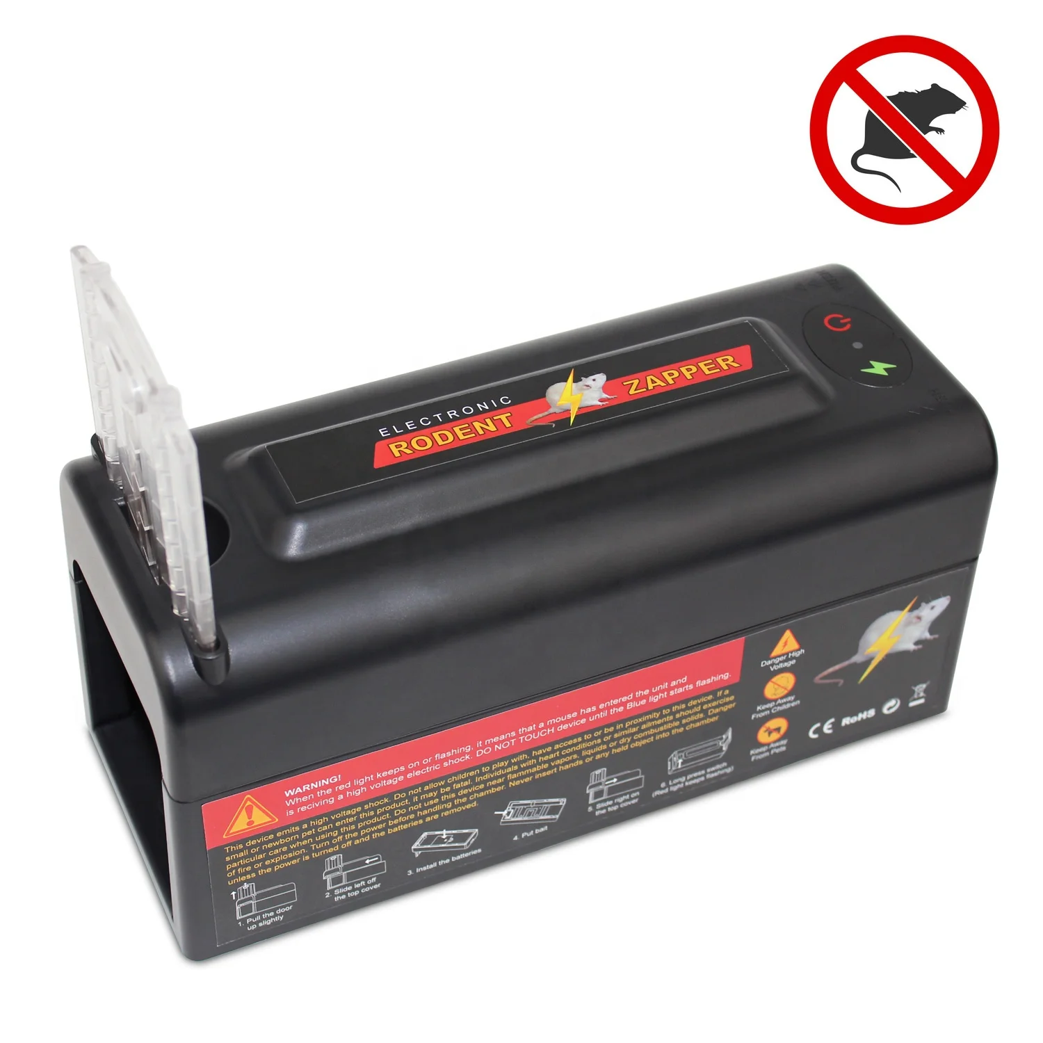 GH-190D Electronic Rat Trap With Automatic Door