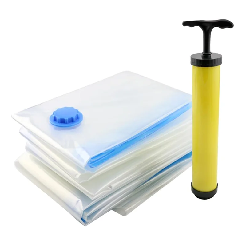 Factory Wholesale Space Saver Sealer Bags Airtight Compression Vacuum Storage Clothing Bags