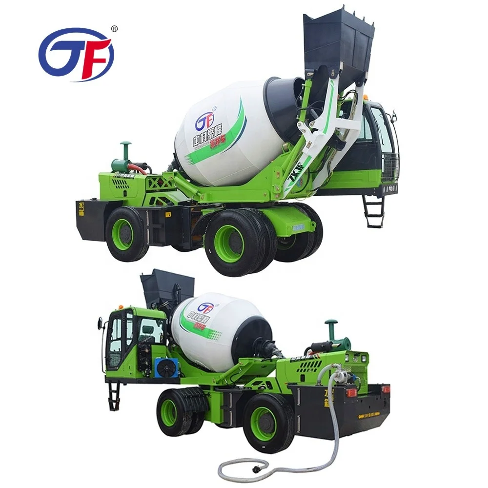 Zhongke Jufeng (Shanqi Group) 3.5 cubic meters A self-feeding mixer truck discharge faster without residue