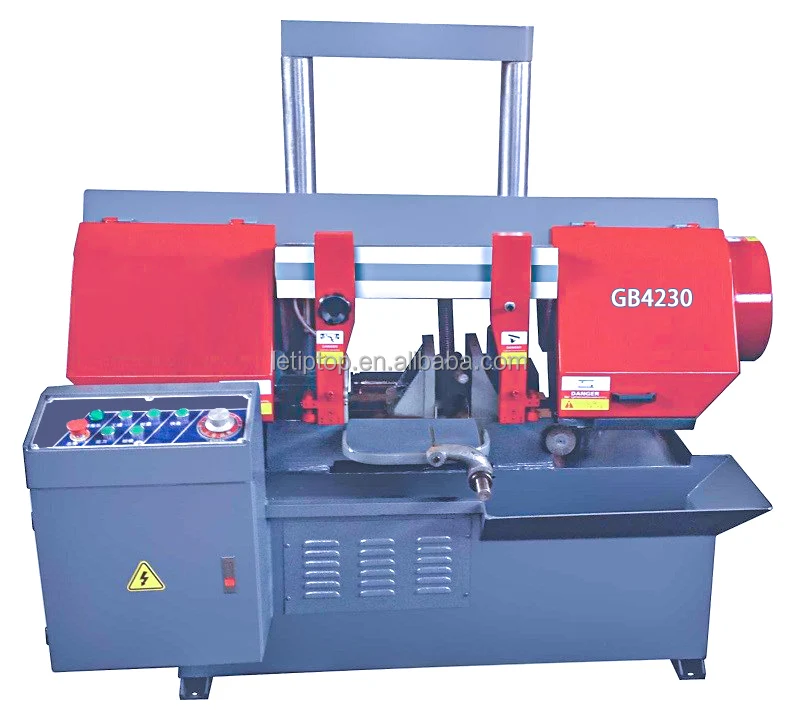 Energy saving China LETIPTOP high rigid metal saw cutting Band Saw machine