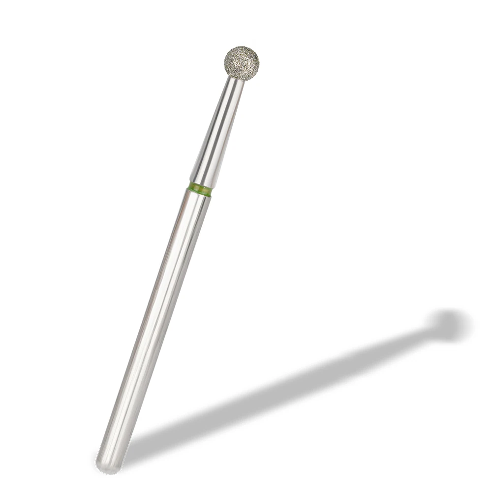 High End Spherical Diamond Nail Drill Bits Remove Cuticle Nail Care Factory Professional Nail Bur For Callus
