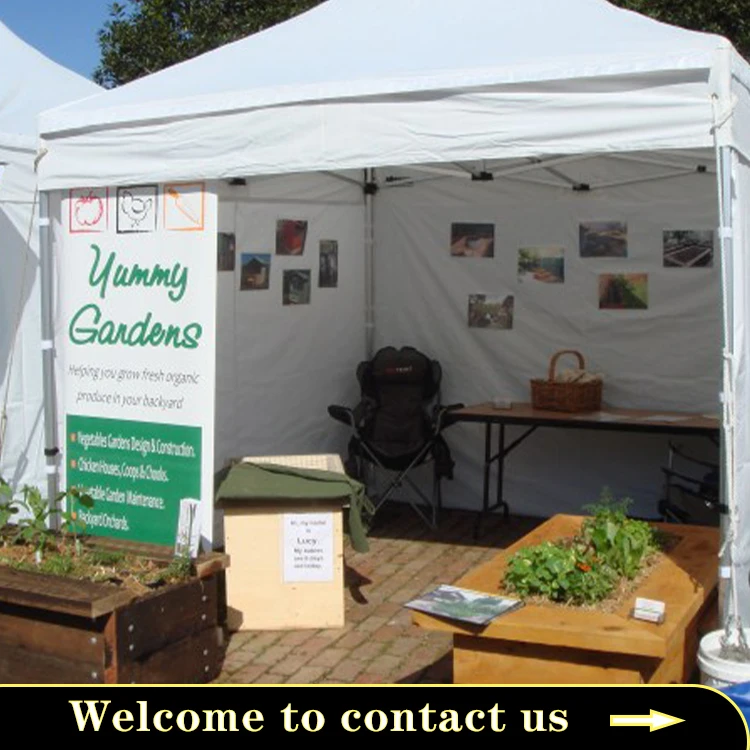 10*10ft Custom Printing Oxford Fabric Retractable Outdoor Sale Tent Canopy