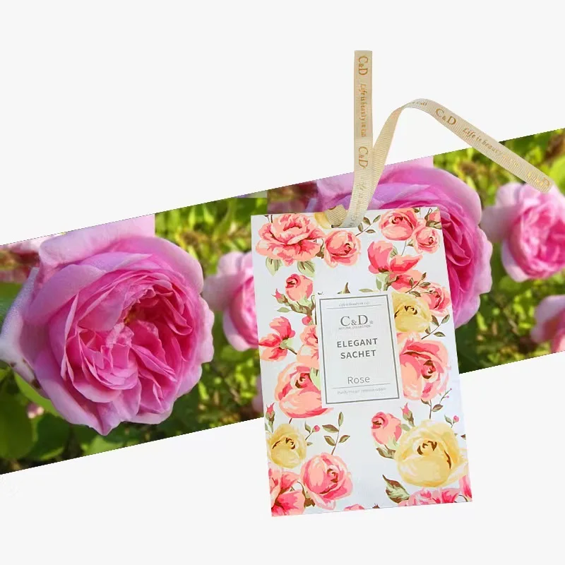 Lavender Sachets for Drawers and Closets, Color with Fresh and Elegant Lavender Aroma, Dried Lavender Flower Sachets