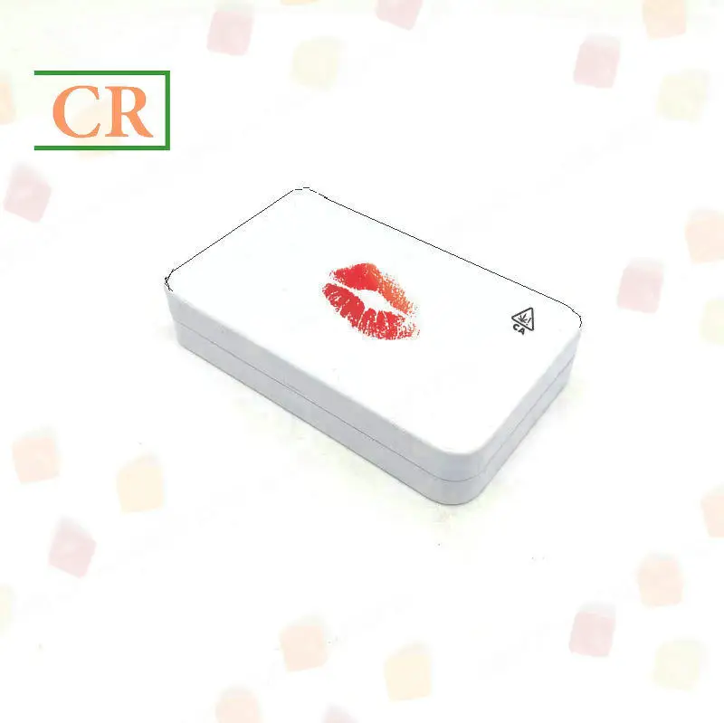 
Airtight and Sealed Rectangular Hinged Childproof Tin Boxes for Edibles or Prerolls Packaging Directly withour Shrink wrapping 