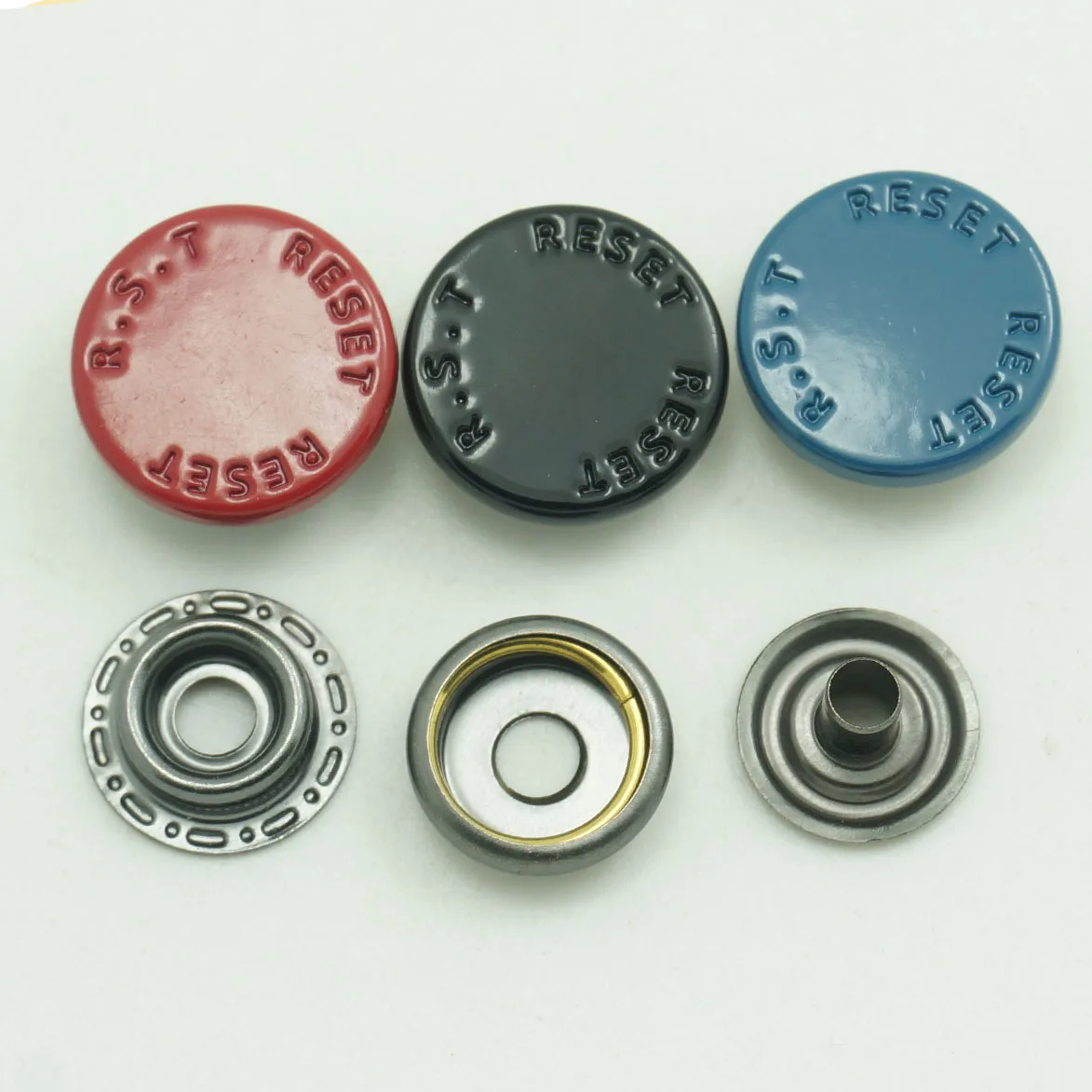 Brass Press Metal Snap Button silver button For Coating