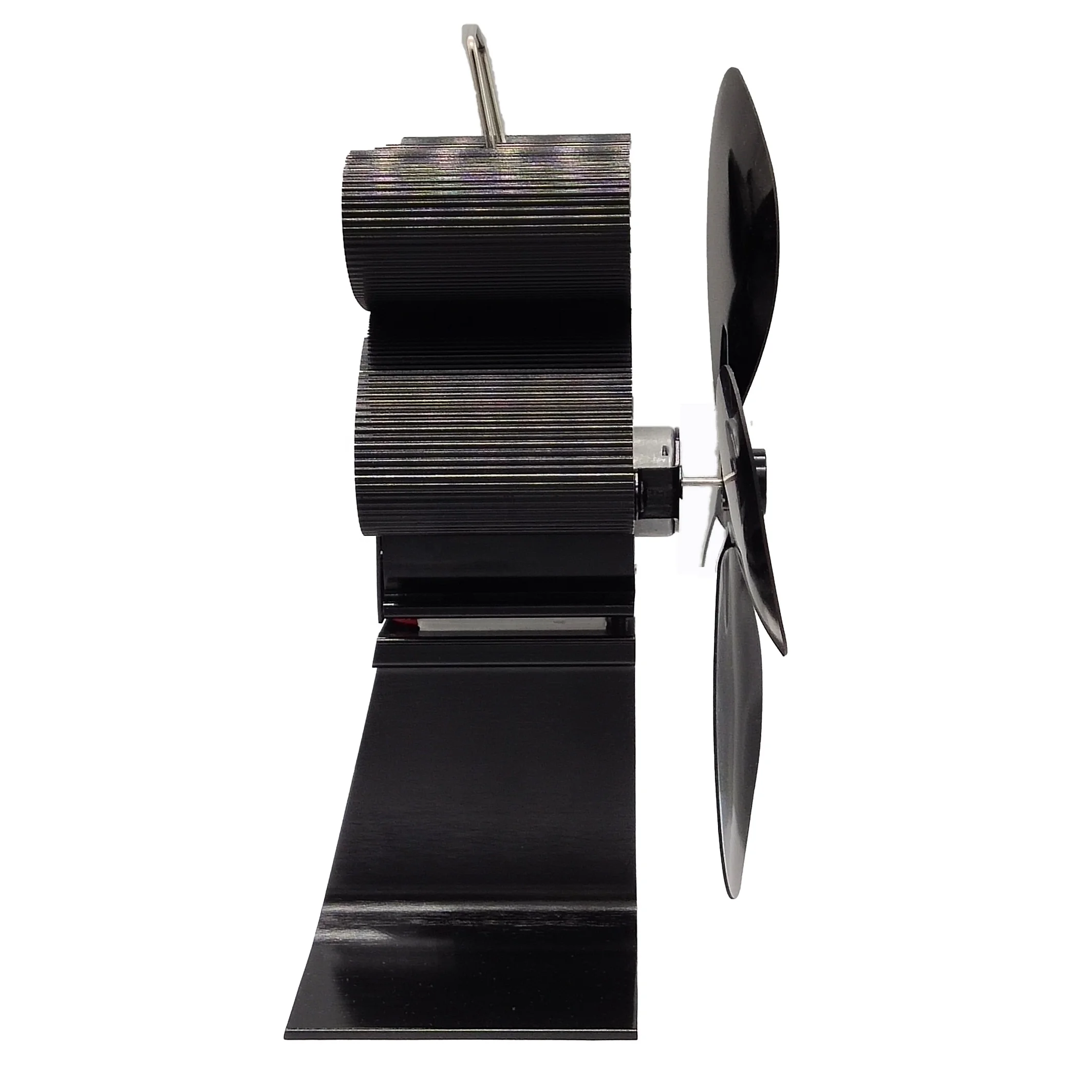 Wood burning Heat Powered Stove fan for Indoor Outdoor Use