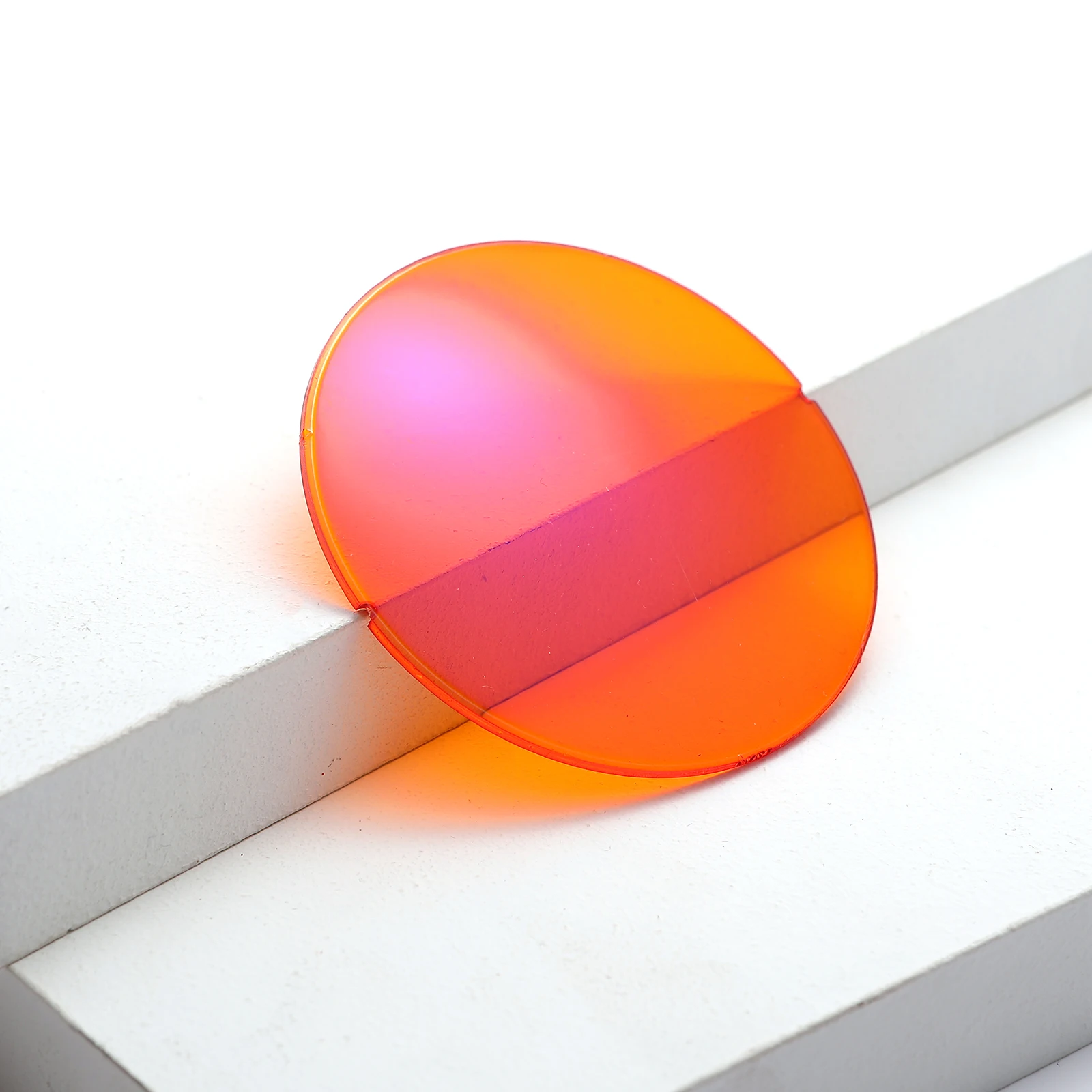 Высококачественный оранжевый CR39 uv400 1 49 смола анти-синий свет блокирующий синий фильтр чистое стекло оптические линзы с синей огранкой