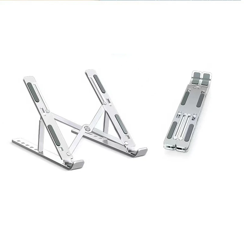 High Quality Portable Laptop Stand Adjustable and Foldable Portable Aluminum Laptop Stand OEM Supported