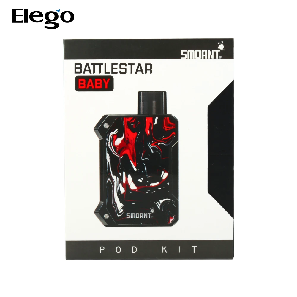 New Released Elego Smoant Battlestar Baby Pod Kit Wholesale Price Ready Stock