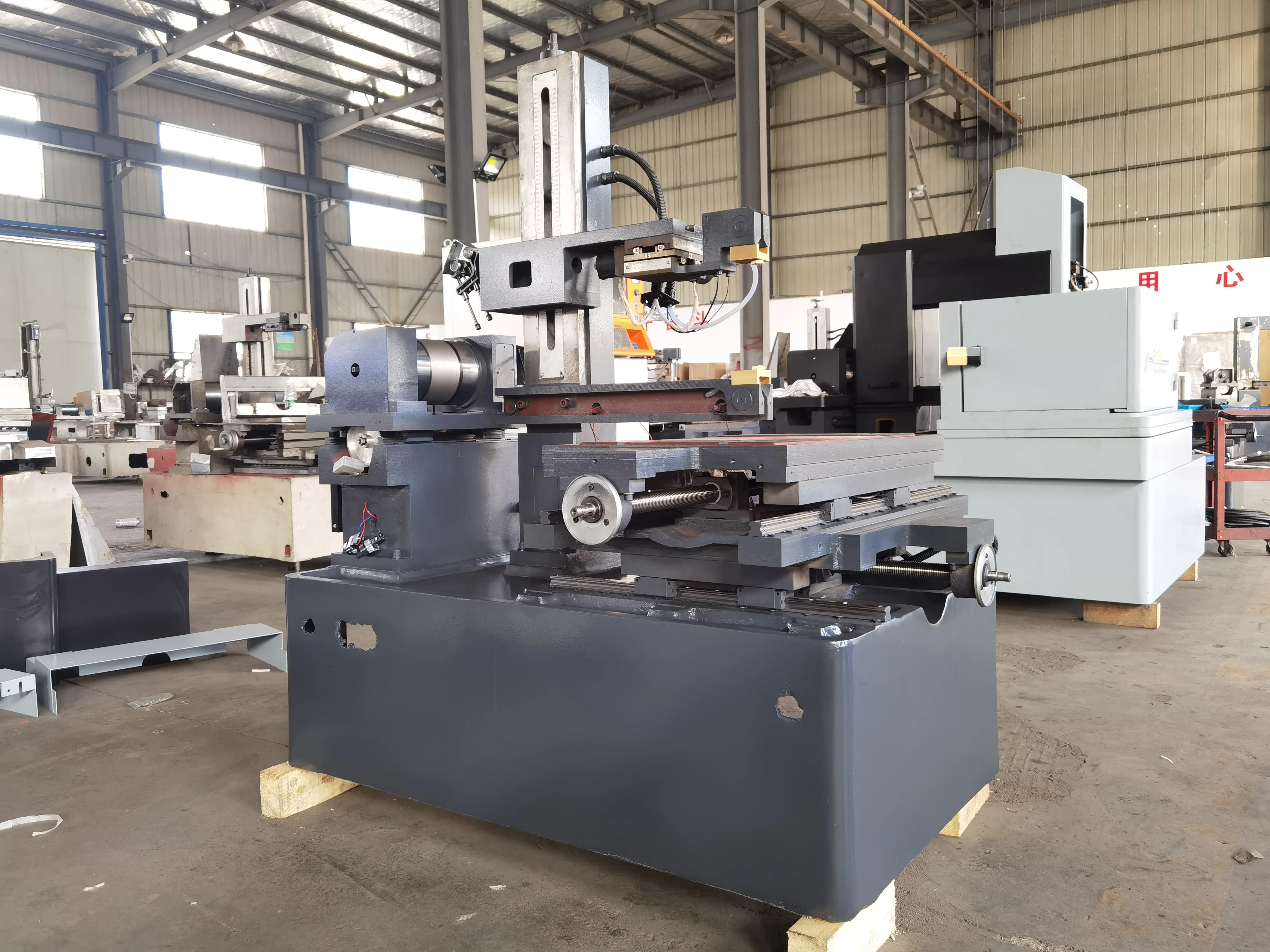 fast speed single cut wire edm cutting machine