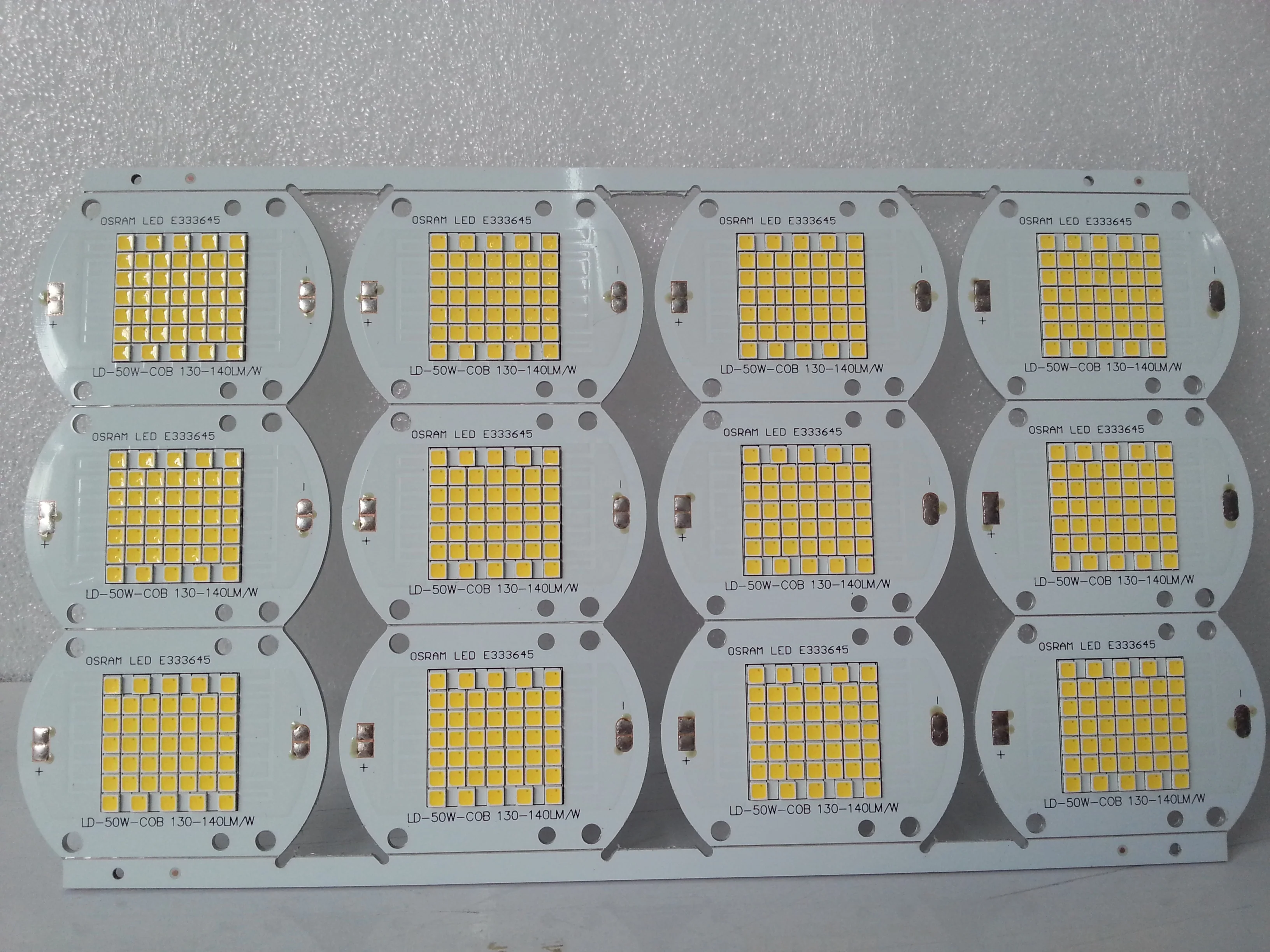 5 years warranty cob led chip 50w bridgelux epistar led module 80w 100w 150w 200w 90-150lm/w led smd