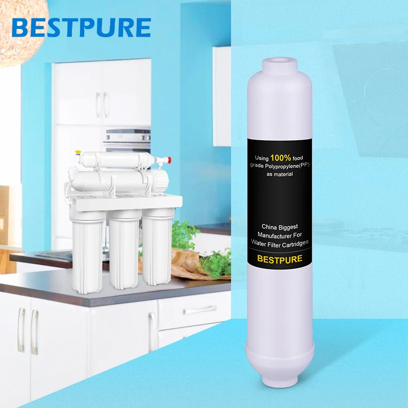 
10 дюймов T33 Ro встроенный пост фильтр для воды с активированным углем замена картриджа 