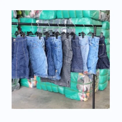 Wholesale Used Women Jeans Skirts Ladies Mini Skirts Second Hand Short Skirt For Summer Used Clothing