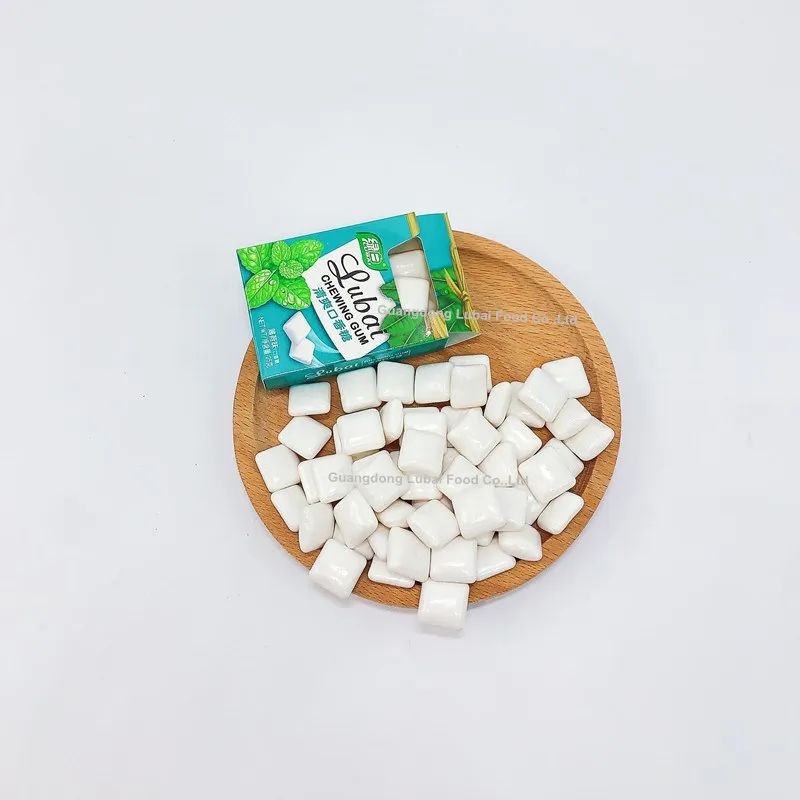 Wholesale  Halal Sweet Fruit Flavor Mint chewing gum