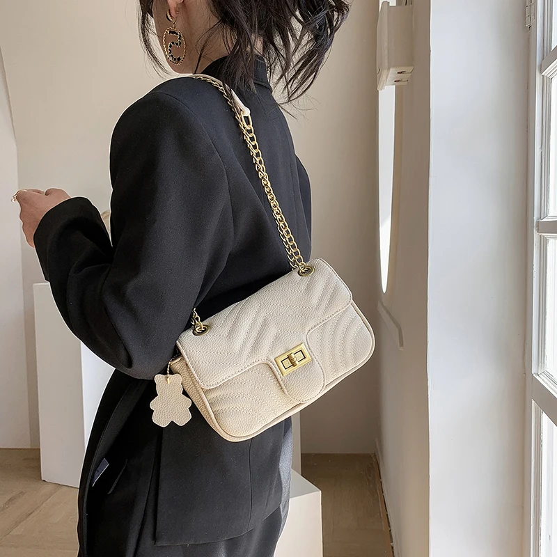 hot sale two size stone color women crossbody bags ladies shoulder Women Purses and Handbags