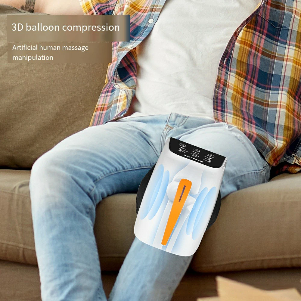 Portable Manual Infrared Physiotherapy Massager with LED Screen Large Lumbar Whole Body Joint Ultrasonic Mechanism Pain Relief