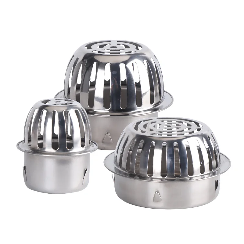 
Factory Direct Sales Silver Sensitive/Simple Stainless Steel Floor Grille for Bathroom 