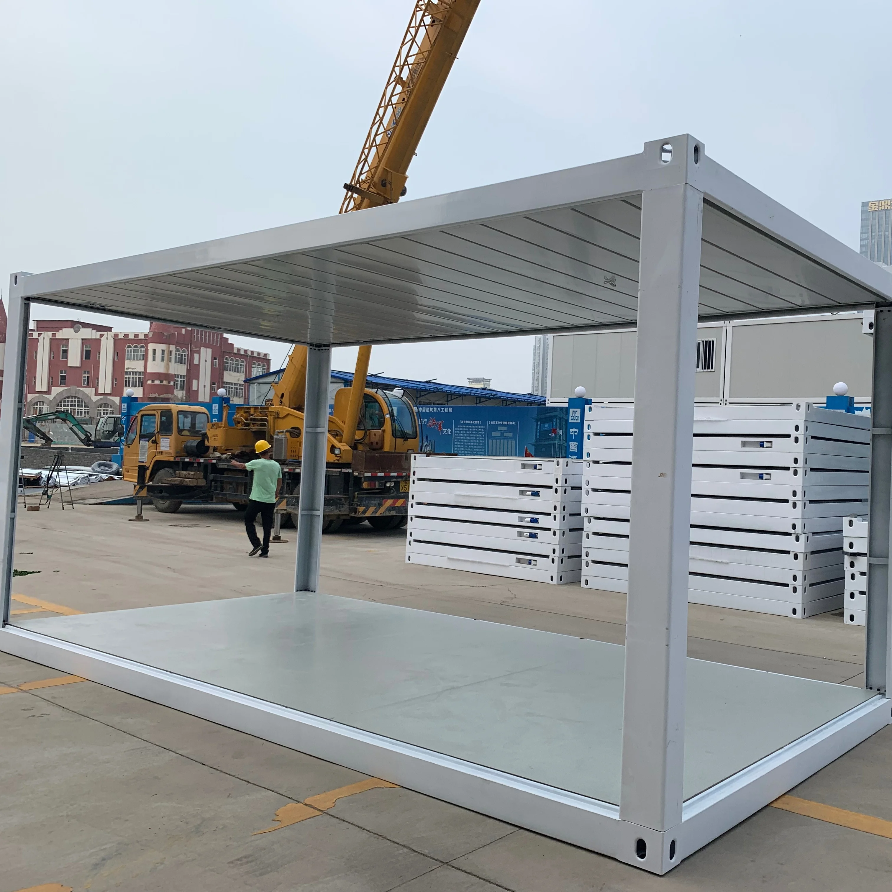 Mobile Prefab Shipping Container Bar Bathroom House Home Shipping Container