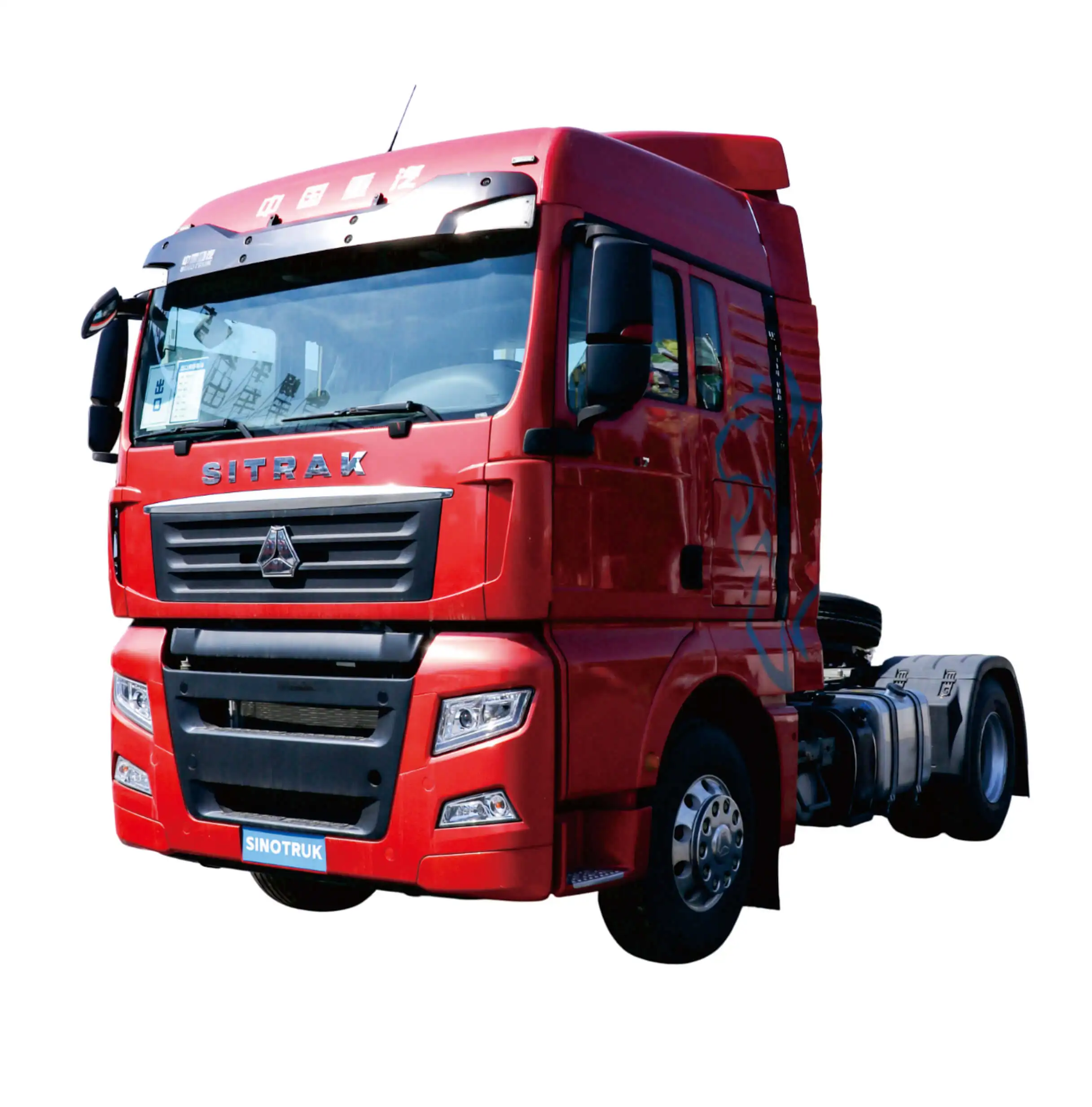 Тягач Sitrak C7 4x2 евро 6 с экологически чистыми и мощными грузовиками