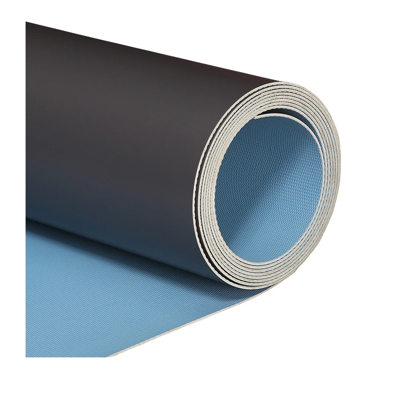 High Quality Colorful Commercial 1.0mm thick blue back Luxury Linoleum PVC Vinyl Flooring