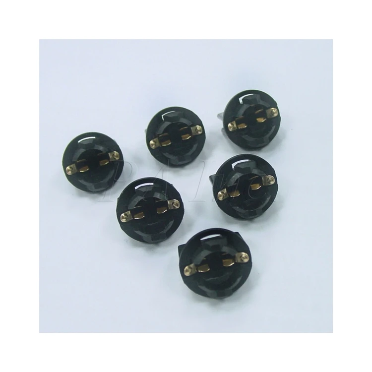 T10 #555 LED Bulb Socket Twist Lock Wedge Instrument Base for Pinball Machine LED