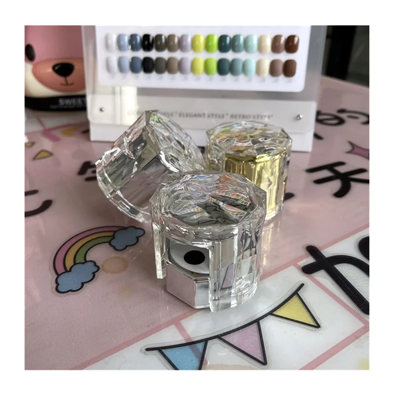 Acrylic Nail Kit With Gel Lamp Dryer Full Manicure Set Battery Rechargeable Portable 12W Mini Nail Fast Dryer Uv Led Usb Lamp