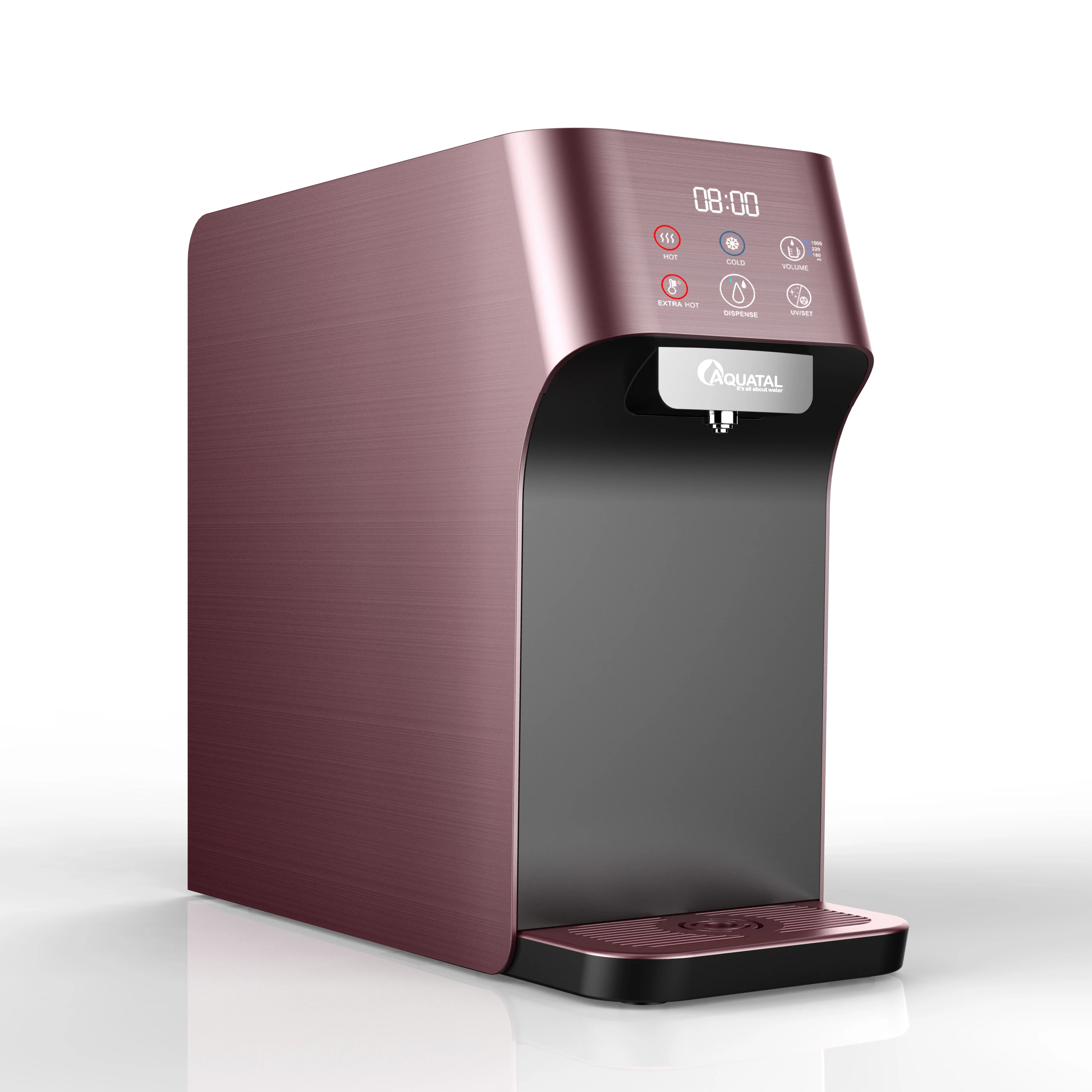 New Arrival Countertop  Hot Cold Purifier Alkaline Water Dispenser