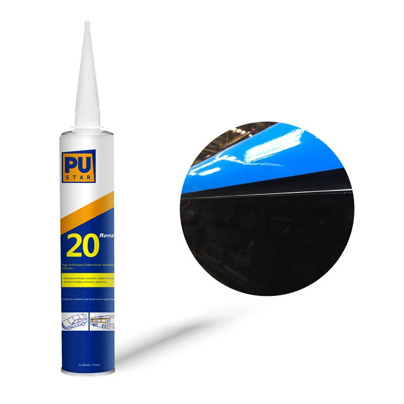 Good Viscosity Bus Windshield Repaire Windscreen Adhesive Auto Glass Sealant Renz20