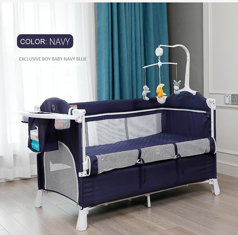 
High quality Double layer baby crib baby playpen baby cot 