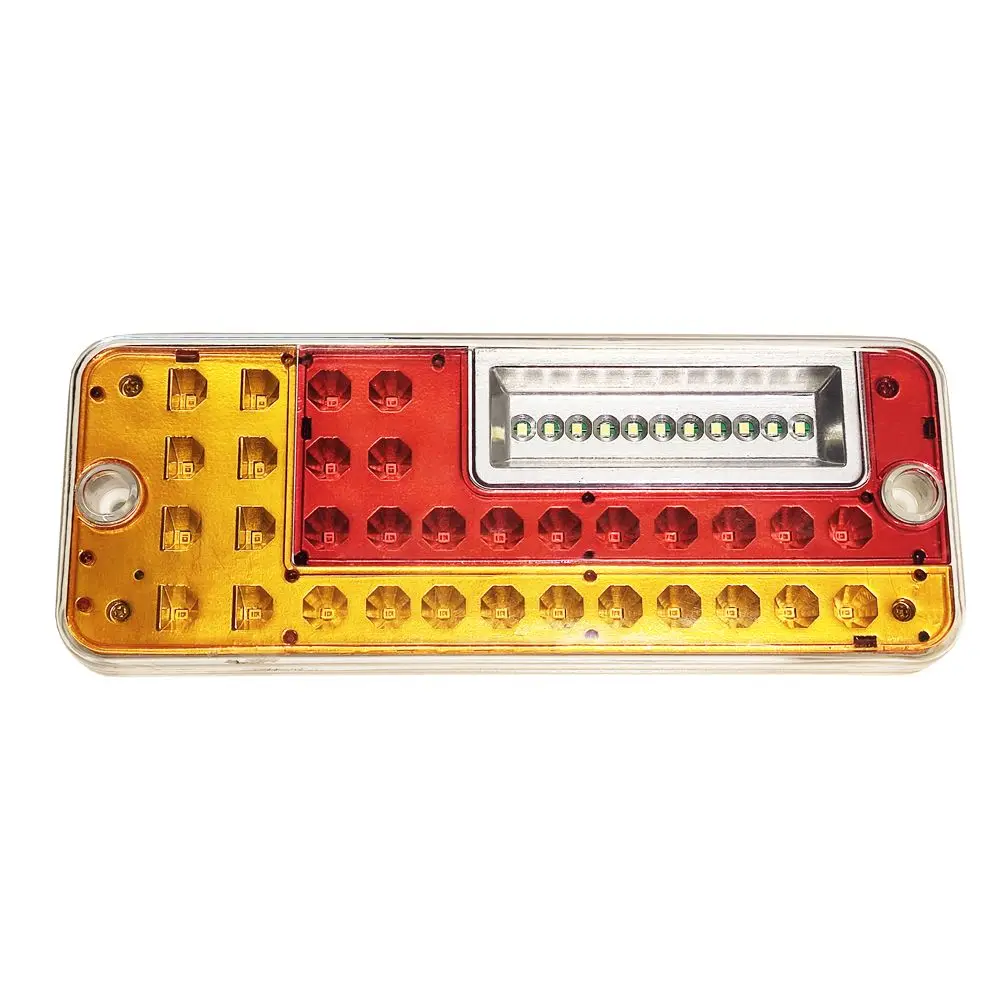 bus tail light 10inch three colour LED combination STT backup turn signal tail lamp light
