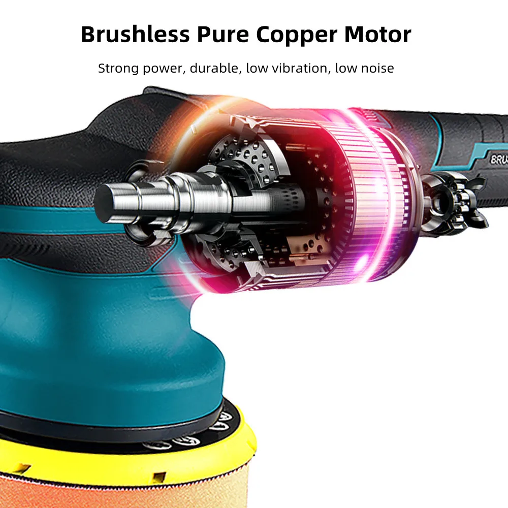 20V Lithium Cordless Brushless Car Polishing Machine Car Buffer Polisher Machine