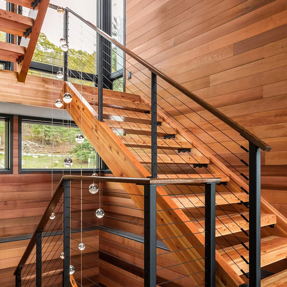 Stainless steel cable railing accessories for deck railing