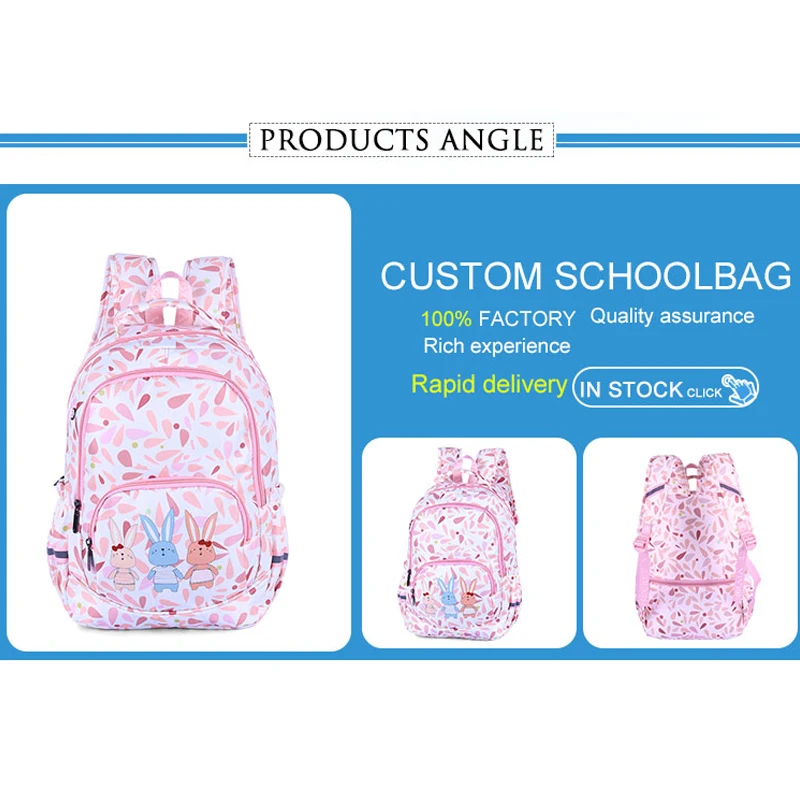ViViSECRET boys cartoon character pretty backpacks polyester waterproof young girls school bag for kids
