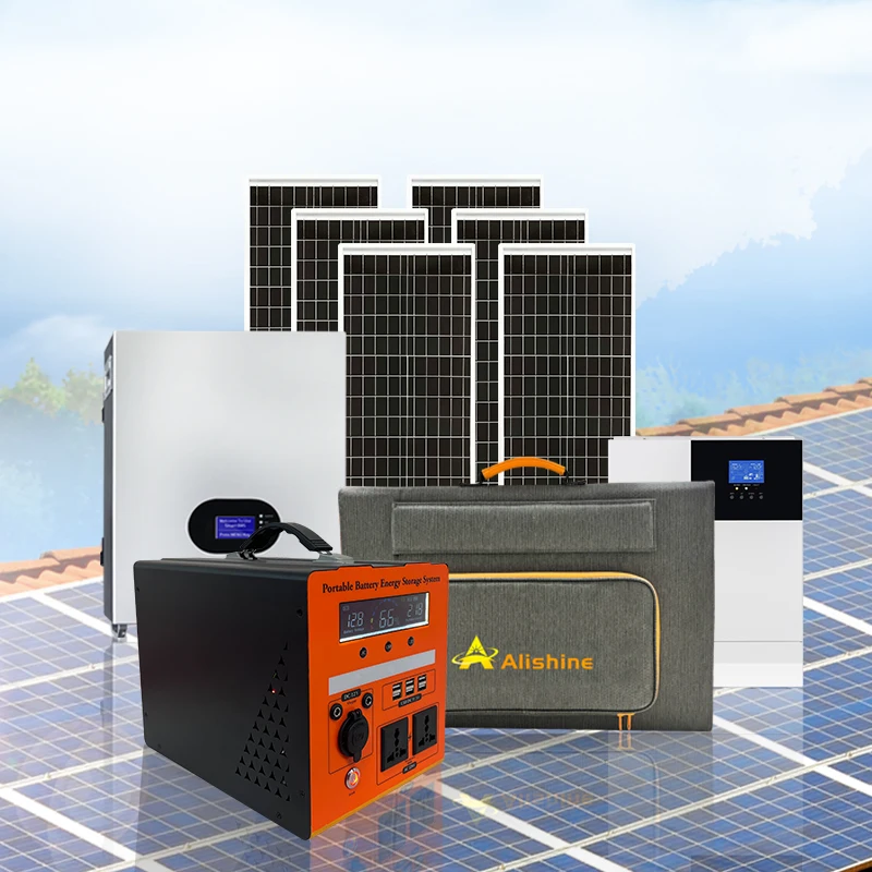 Portable 700w 1100w 1500w LFP  Battery for Solar Power System